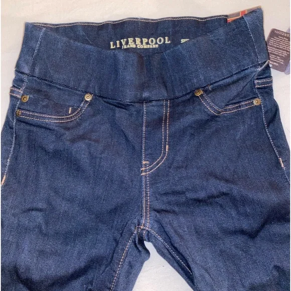 Liverpool Jeans Company Jeans Liverpool Blue Leggings Poshmark